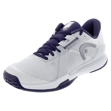 Men's Sprint Pro 4.0 Tennis Shoes Light Grey and Purple Night