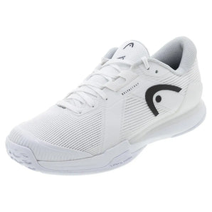 Men's Sprint Pro 4.0 Tennis Shoes White and Black-Footwear-Head-273185WHBK-S25-Tennis Express