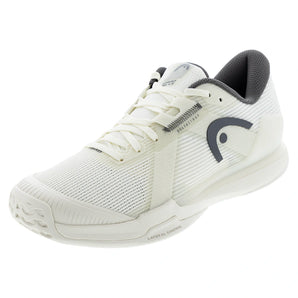 Men's Sprint Pro 4.0 Tennis Shoes Chalk White and Dark Grey,Footwear,Head,Chalk White/Dark Grey,8,Tennis Express,273186CWDG01copy