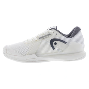 Men's Sprint Pro 4.0 Tennis Shoes Chalk White and Dark Grey,Footwear,Head,,,Tennis Express,273186CWDG02copy