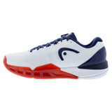 Men's Revolt Pro 5.0 Tennis Shoes White and Navy,Footwear,Head,,,Tennis Express,273266WHNV01copy