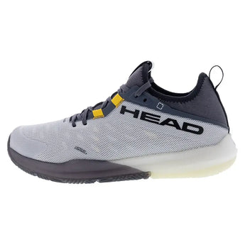 Men's Motion Pro Padel Shoes White and Black-Footwear-Head-273645WHBK-S2502copy-Tennis Express