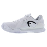 Men's Sprint Pro 4.0 Wide Tennis Shoes White and Black-Footwear-Head-273945WHBK-S2501copy-Tennis Express