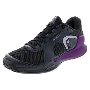 Women's Sprint Pro 4.0 Tennis Shoes Black and Plum-Footwear-Head-274105BKPL-S25copy-Tennis Express