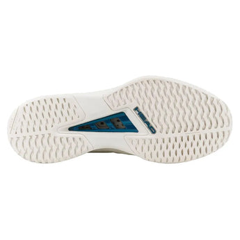 Women's Sprint Pro 4.0 Tennis Shoes Chalk White and Twilight Blue-Footwear-Head-274165CWTB-S25-5-Tennis Express