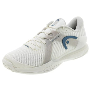 Women's Sprint Pro 4.0 Tennis Shoes Chalk White and Twilight Blue-Footwear-Head-274165CWTB-S25-Tennis Express