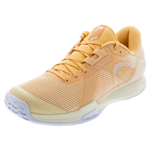 Women's Sprint Pro 4.0 Tennis Shoes Apricot and Vanilla,Footwear,Head,Apricot/Vanilla,5.5,Tennis Express,274166APVAcopy
