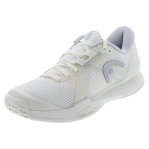 Women's Sprint Pro 4.0 Tennis Shoes Chalk White and Light Grey,Footwear,Head,Chalk White/Light Grey,5.5,Tennis Express,274186CWLGcopy