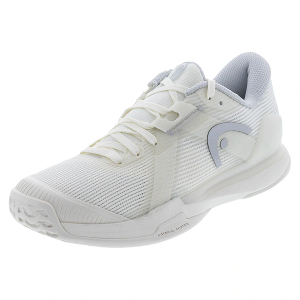 Women's Sprint Pro 4.0 Tennis Shoes Chalk White and Light Grey,Footwear,Head,Chalk White/Light Grey,5.5,Tennis Express,274186CWLGcopy
