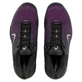 Women's Revolt Pro 4.5 Tennis Shoes Black and Plum-Footwear-Head-274205BKPL-S25-3-Tennis Express