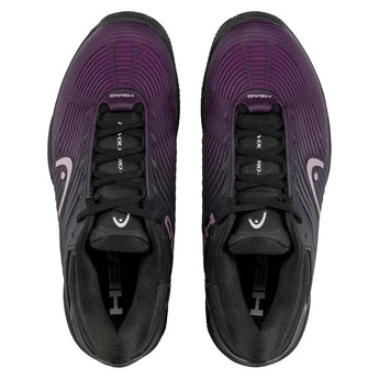 Women's Revolt Pro 4.5 Clay Tennis Shoes Black and Plum-Footwear-Head-274215BKPL-S25-3-Tennis Express