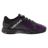 Women's Revolt Pro 4.5 Clay Tennis Shoes Black and Plum-Footwear-Head-274215BKPL-S2503copy-Tennis Express