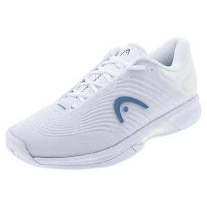 Women's Revolt Pro 4.5 Tennis Shoes White and Twilight Blue-Footwear-Head-274245WHTB-S25-Tennis Express