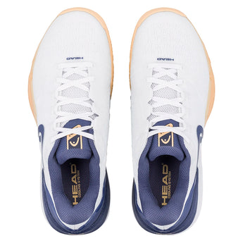 Women's Revolt Pro 5.0 Tennis Shoes White and Apricot-Footwear-Head-, [current_file_name-Tennis Express