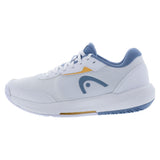 Women's Revolt Court 5.0 Tennis Shoes White and Denim-Footwear-Head-, [current_file_name-Tennis Express