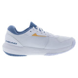 Women's Revolt Court 5.0 Tennis Shoes White and Denim-Footwear-Head-, [current_file_name-Tennis Express