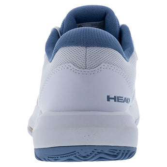 Women's Revolt Court 5.0 Tennis Shoes White and Denim-Footwear-Head-, [current_file_name-Tennis Express