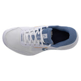 Women's Revolt Court 5.0 Tennis Shoes White and Denim-Footwear-Head-, [current_file_name-Tennis Express