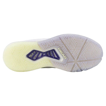 Women's Motion Pro Padel Shoes White and Lavender-Footwear-Head-274635-4-Tennis Express