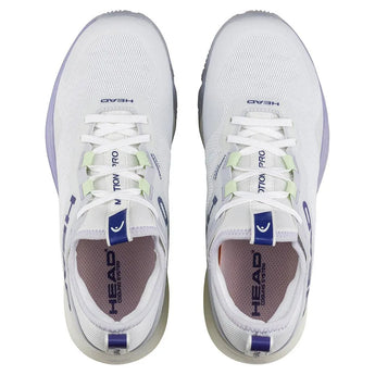 Women's Motion Pro Padel Shoes White and Lavender-Footwear-Head-274635-5-Tennis Express