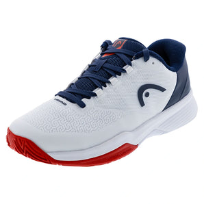 Juniors' Revolt Pro 5.0 Tennis Shoes White and Navy-Footwear-Head-White/Navy-2Y, [current_file_name-Tennis Express