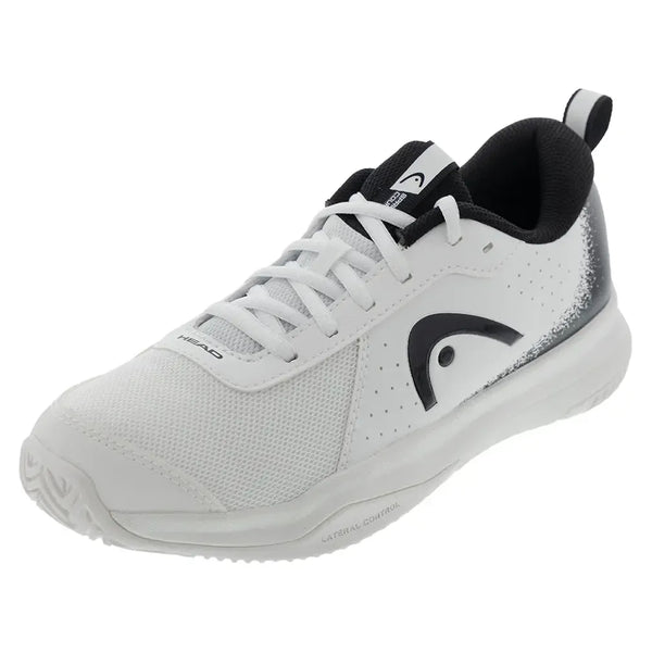 Juniors Sprint Court 4.0 Tennis Shoes White and Black-Footwear-Head-275435WHBK-S25copy-Tennis Express