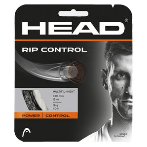 RIP Control 16G Tennis String Black,Strings,Head,,,Tennis Express,281099-16BK-SET