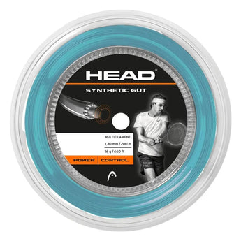 Synthetic Gut Tennis String Reel-Strings-Head-281311-BL-Tennis Express