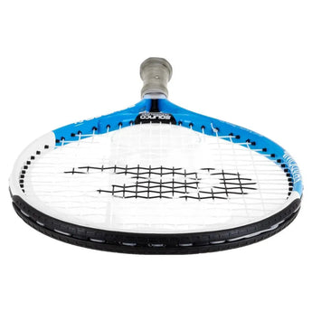Shadow 21 Inch Aluminum Junior Racquet White and Blue-Racquets-Solinco-283590TENV-31-Tennis Express