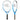 Shadow 21 Inch Aluminum Junior Racquet White and Blue-Racquets-Solinco-283590TENV-x-Tennis Express