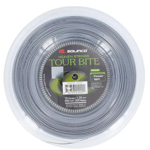 Tour Bite 16G 1.30MM Reel Tennis String Silver-Strings-Solinco-28402-DEFAULT-L-Tennis Express