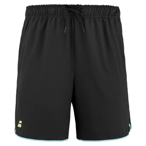 Men's Tennis Shorts Black,Apparel,Babolat,Black,S,Tennis Express,2MF26064-F26-1
