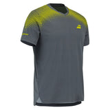 Men's Aero Crew Neck Tennis Tee Grey Aero, Babolat, Tennis Express, 2MS26011W-3027-1