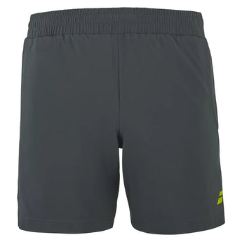 Men's Aero Tennis Short Grey Aero, Babolat, Grey/Aero, Tennis Express, 2MS26063W-3027-GREY-AERO-1