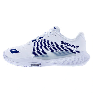 Men's Propulse Storm All Court Tennis Shoes White and Dark Blue,Footwear,Babolat,,,Tennis Express,30F26442A-1069F2601copy