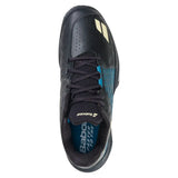 Men's Propulse Storm All Court Tennis Shoes Black and Blue,Footwear,Babolat,,,Tennis Express,30F26442B-2033F26-3