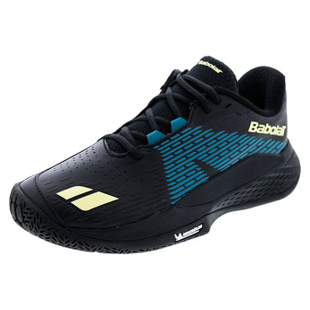 Men's Propulse Storm All Court Tennis Shoes Black and Blue,Footwear,Babolat,Black/Blue,7,Tennis Express,30F26442B-2033F26copy