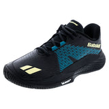 Men's Propulse Storm All Court Tennis Shoes Black and Blue,Footwear,Babolat,Black/Blue,7,Tennis Express,30F26442B-2033F26copy