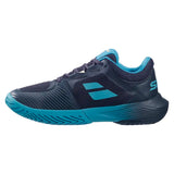 Men's SFX 4 All Court Tennis Shoes Black and Blue,Footwear,Babolat,,,Tennis Express,30F26529A-2033F26-2