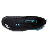 Men's SFX Evo All Court Tennis Shoes Black and Blue,Footwear,Babolat,,,Tennis Express,30F26555A-2033F2605copy