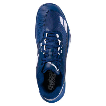 Men's Jet Mach 4 All Court Tennis Shoes Dark Blue and White,Footwear,Babolat,,,Tennis Express,30F26629A-4131F26-3