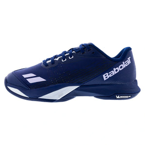 Men's Jet Mach 4 All Court Tennis Shoes Dark Blue and White,Footwear,Babolat,,,Tennis Express,30F26846B-4131F2601copy