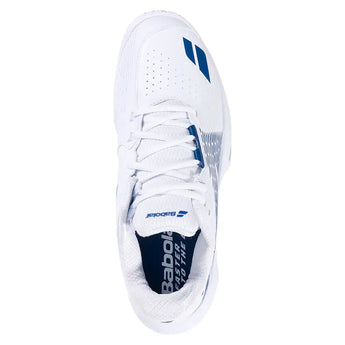 Men's Propulse Storm All Court Wide Tennis Shoes White and Dark Blue,Footwear,Babolat,,,Tennis Express,30F26978A-1069F26-3