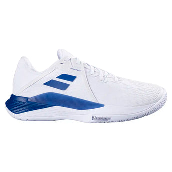 Men's Propulse Fury All Court Tennis Shoes White and Dark Blue-Footwear-Babolat-, [current_file_name-Tennis Express