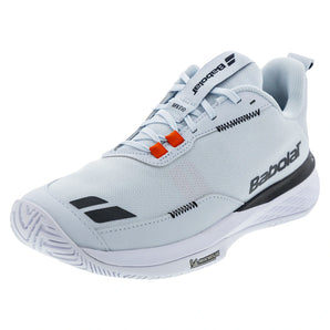 Men's SFX Evo All Court Tennis Shoes Illusion Blue and Black-Footwear-Babolat-Illusion Blue/Black-6.5, [current_file_name-Tennis Express