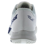 Men's Jet Mach 4 All Court Tennis Shoes Cream and Dark Blue,Footwear,Babolat,,,Tennis Express,30S26629B-111503copy