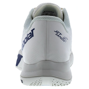 Men's Jet Mach 4 All Court Tennis Shoes Cream and Dark Blue,Footwear,Babolat,,,Tennis Express,30S26629B-111503copy