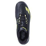 Men's Jet Mach 4 All Court Tennis Shoes Black and Aero,Footwear,Babolat,,,Tennis Express,30S26629B-2036-3