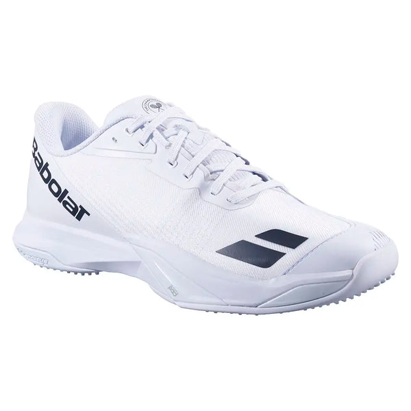 Men's Jet Mach 4 Grass WIM Tennis Shoes White and Black
