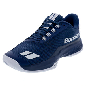 Men's Jet Tere 2 Premium All Court Tennis Shoes Dark Blue-Footwear-Babolat-6.5-, [current_file_name-Tennis Express